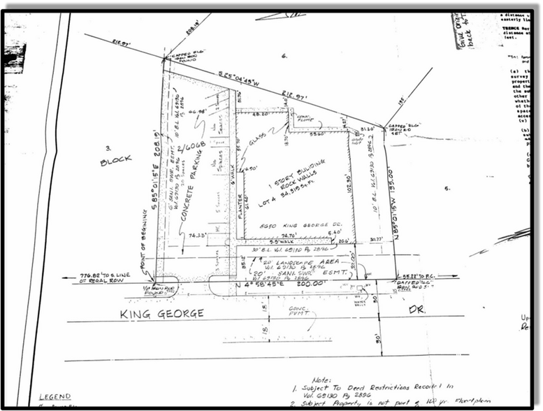 8650 King George Dr, Dallas, TX à vendre - Plan cadastral - Image 3 de 15