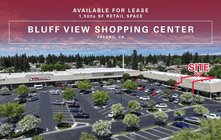 7038-7078 N West Ave, Fresno, CA à louer - Photo du bâtiment - Image 1 de 5