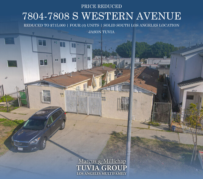 7804 S Western Ave, Los Angeles, CA à vendre - Photo du bâtiment - Image 1 de 1