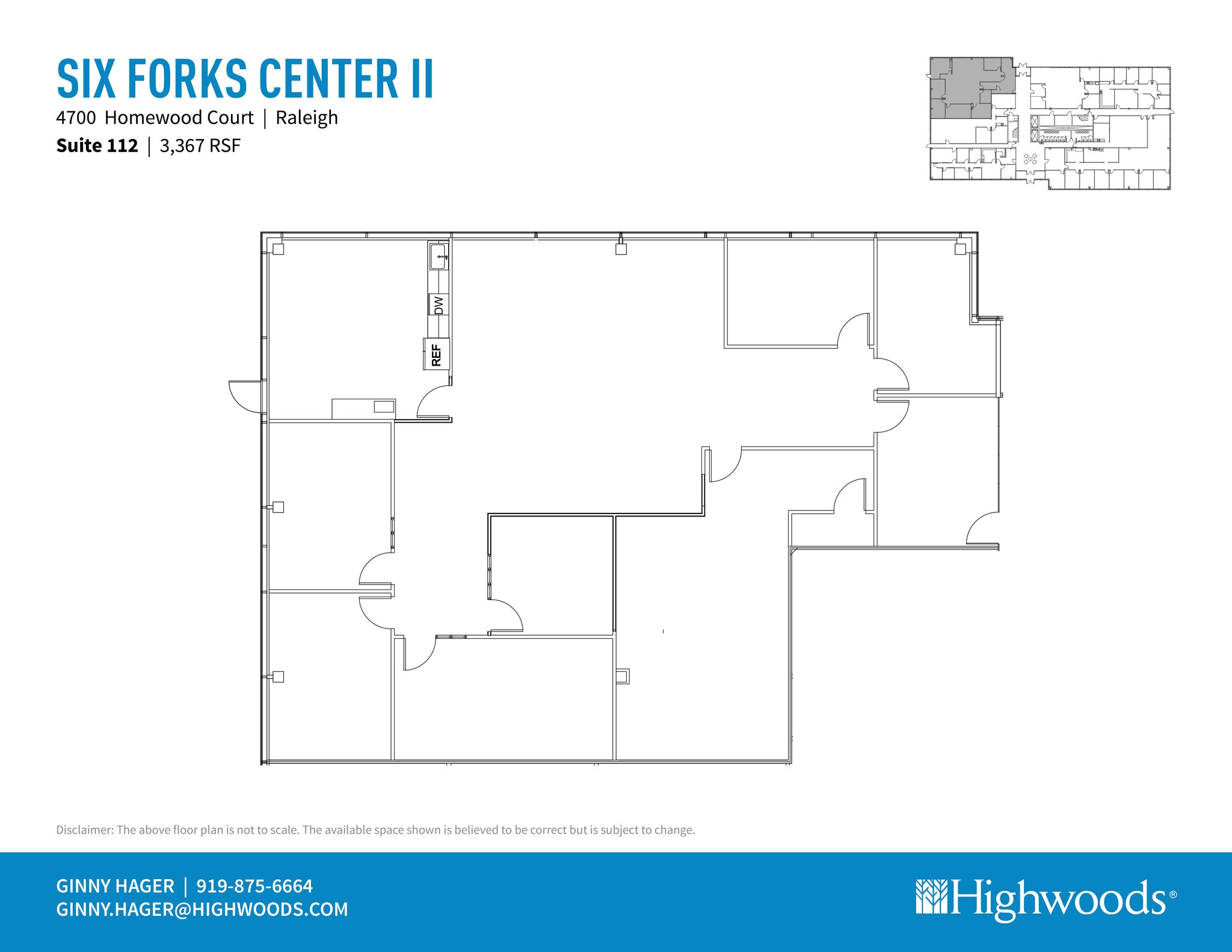 4700 Homewood Ct, Raleigh, NC for lease Floor Plan- Image 1 of 1