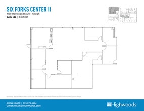 4700 Homewood Ct, Raleigh, NC for lease Floor Plan- Image 1 of 1