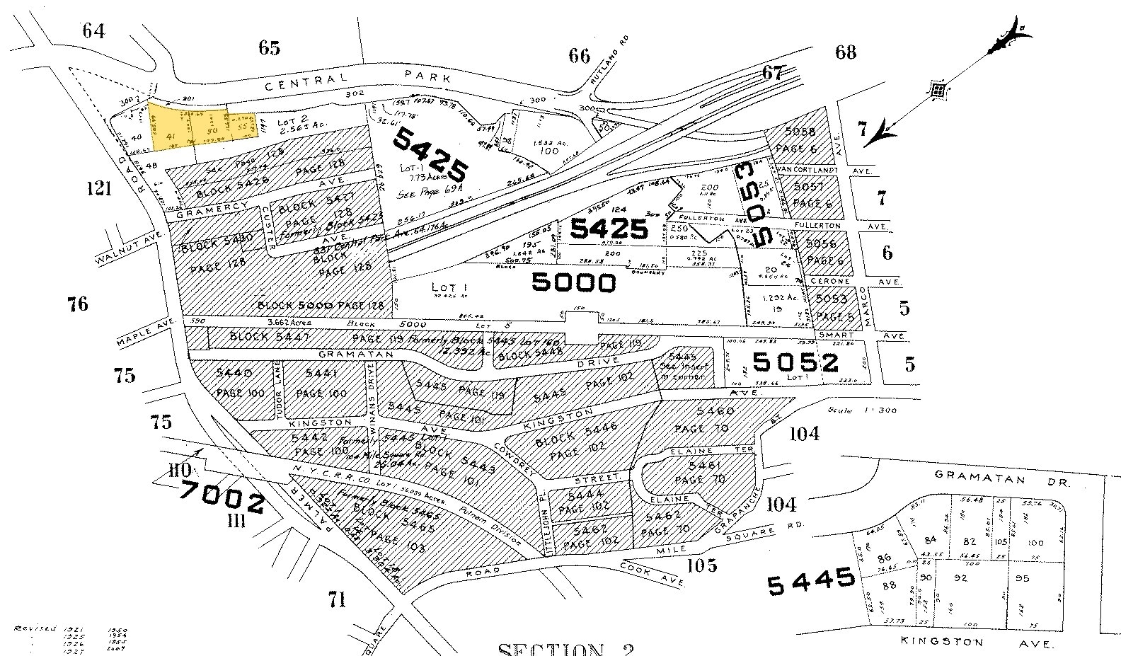 1235 Central Park Ave, Yonkers, NY for lease Plat Map- Image 1 of 2