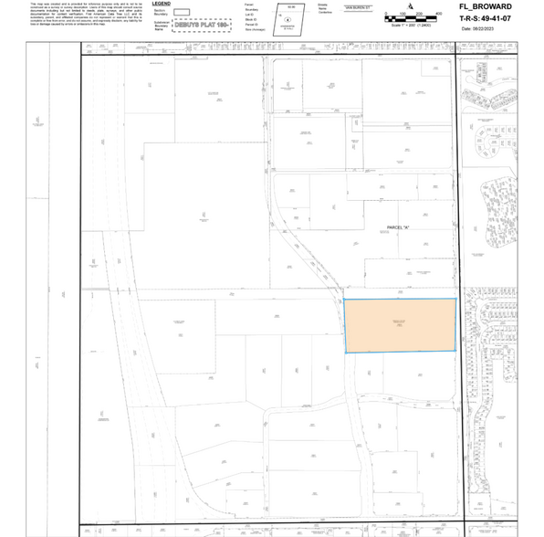 6001-6011 Nob Hill Rd, Tamarac, FL à vendre - Plan cadastral - Image 1 de 1
