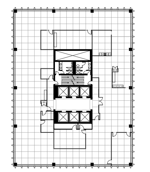 540 5th Ave SW, Calgary, AB for lease Floor Plan- Image 1 of 1
