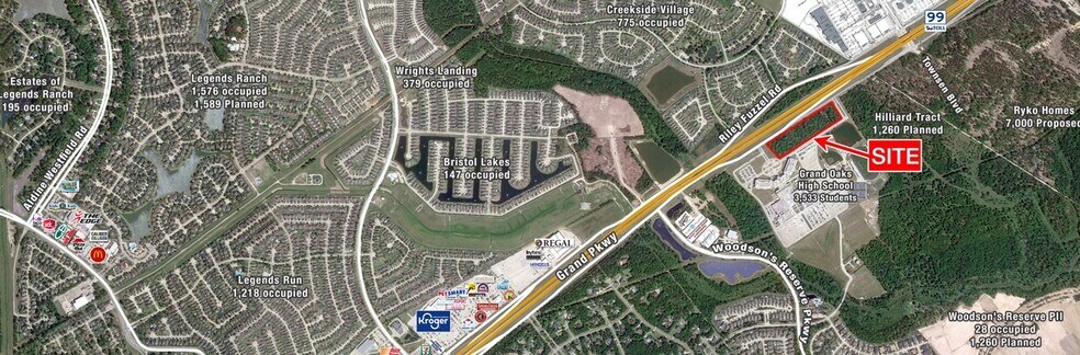 North of Woodson's Reserve & Grand Parkway, Spring, TX à louer - Photo du bâtiment - Image 3 de 3