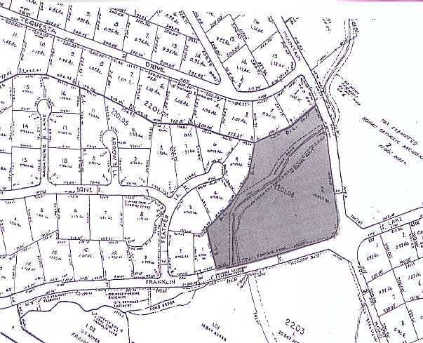 805-845 Franklin Lakes Rd, Franklin Lakes, NJ à louer - Plan cadastral - Image 2 de 2