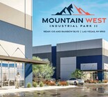 Mountain West Industrial Park - Entrepôt