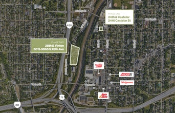 2416 Castelar St, Omaha, NE - Aerial  map view