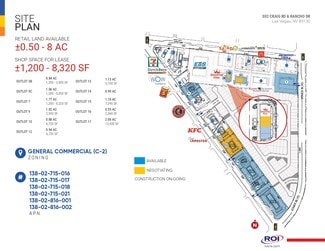 Plus de détails pour Craig Rd, Las Vegas, NV - Commerce de détail à louer