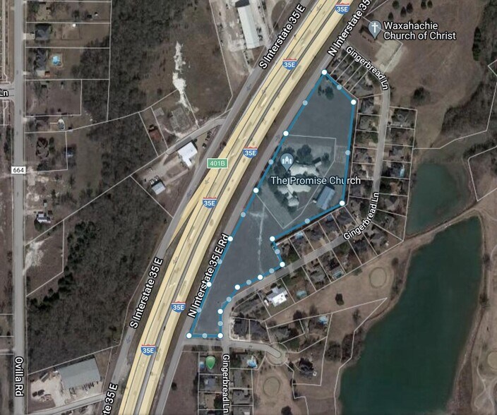 1264 N Interstate 35E Hwy, Waxahachie, TX à vendre - Photo du bâtiment - Image 2 de 2