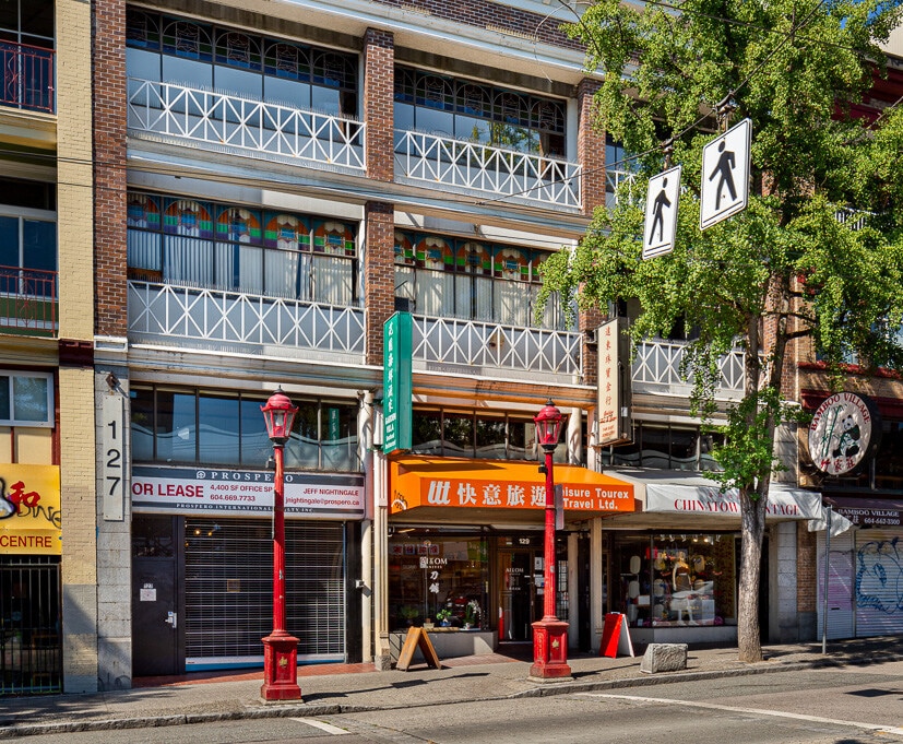 127-129 E Pender St, Vancouver, BC for lease Building Photo- Image 1 of 1