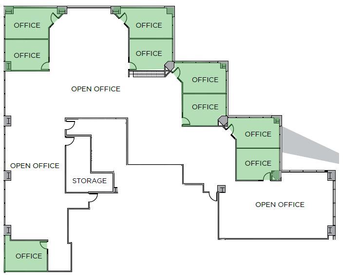 7676 Hazard Center Dr, San Diego, CA à louer Plan d’étage- Image 1 de 3