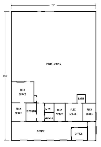 505 W 9th St, Newport, KY for lease - Floor Plan - Image 2 of 7