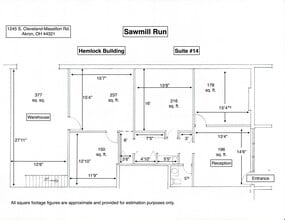 1245 S Cleveland Massillon Rd, Akron, OH à louer Plan de site- Image 1 de 1