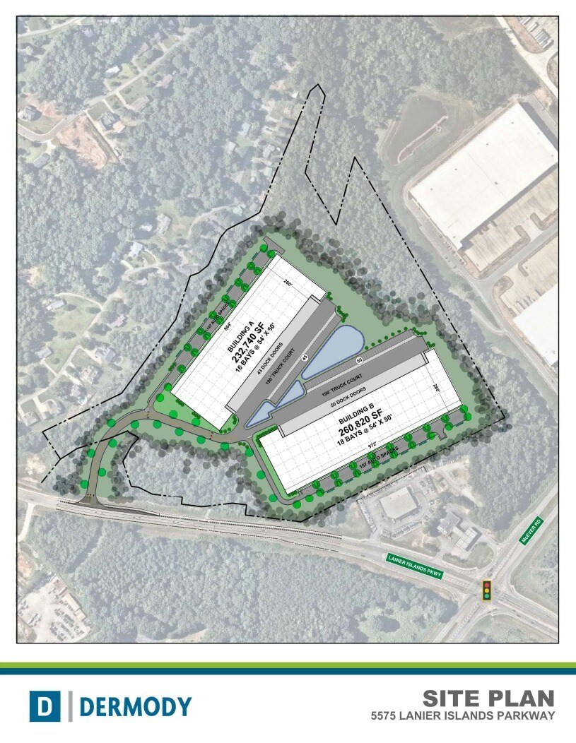 5575 Lanier Islands Pky, Buford, GA for lease Site Plan- Image 1 of 1