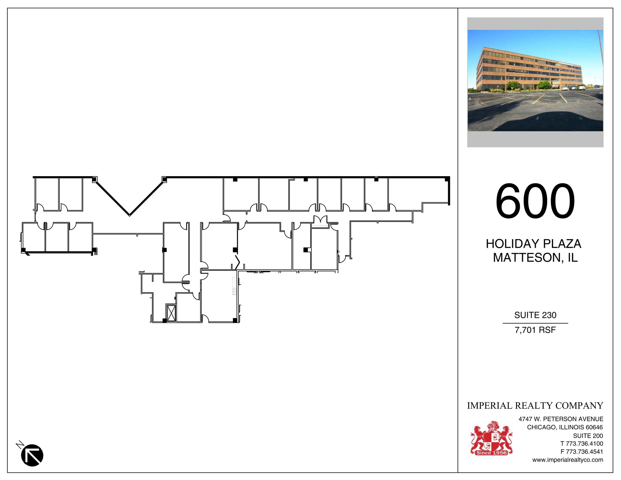 600 Town Center Rd, Matteson, IL for lease Site Plan- Image 1 of 6