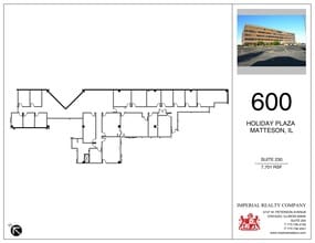 600 Town Center Rd, Matteson, IL for lease Site Plan- Image 1 of 6