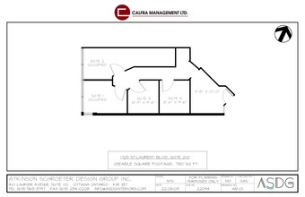 1705-1749 St Laurent Blvd, Ottawa, ON for lease Site Plan- Image 1 of 1