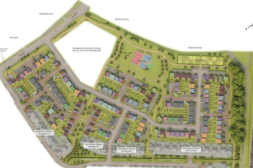 7 Albright Close, York for sale - Site Plan - Image 2 of 3