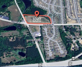 1027 Old Bunn Rd, Zebulon, NC - Aérien Vue de la carte - Image1