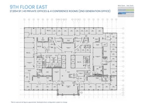 1301 K St NW, Washington, DC à louer Plan d’étage- Image 2 de 2