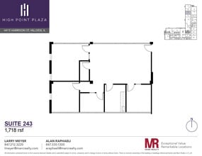 4415 W Harrison St, Hillside, IL for lease Floor Plan- Image 1 of 1