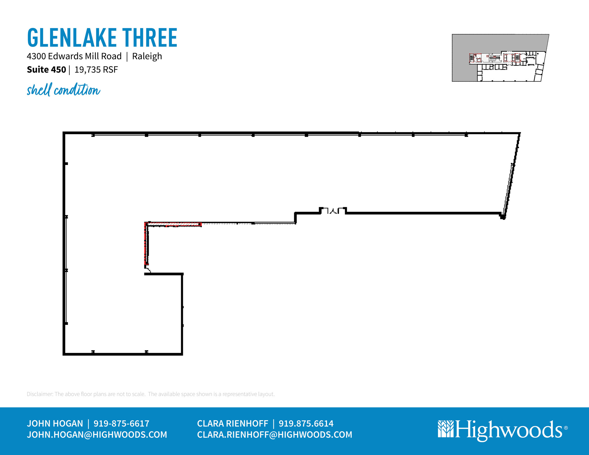 4300 Edwards Mill Rd, Raleigh, NC for lease Floor Plan- Image 1 of 1