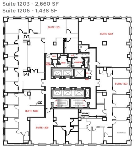 415 Yonge St, Toronto, ON for lease Floor Plan- Image 1 of 1