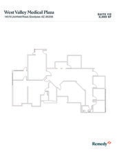 140 N Litchfield Rd, Goodyear, AZ à louer Plan d’étage- Image 1 de 1