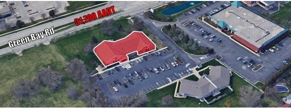 7201 Green Bay Rd, Kenosha, WI for lease - Aerial - Image 2 of 18