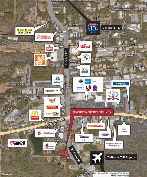 306 Capital SW cir, Tallahassee, FL à vendre - Photo du bâtiment - Image 3 de 7