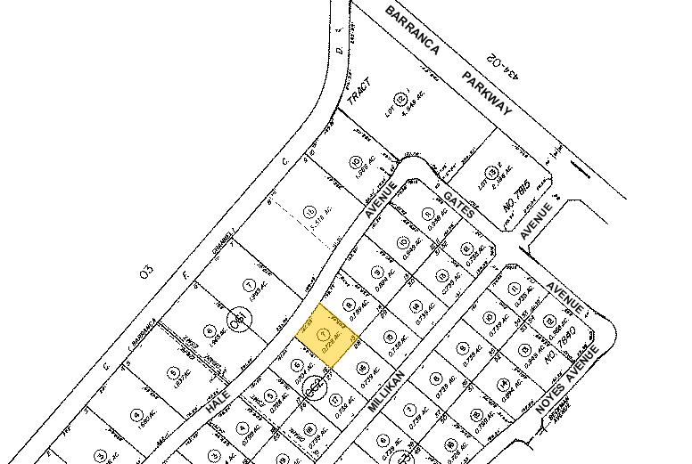 16722 Hale Ave, Irvine, CA for lease - Plat Map - Image 2 of 3
