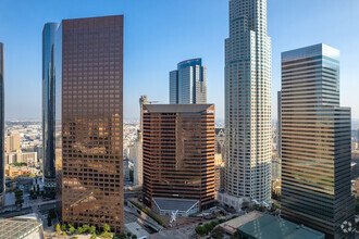 400 S Hope St, Los Angeles, CA - Aérien  Vue de la carte