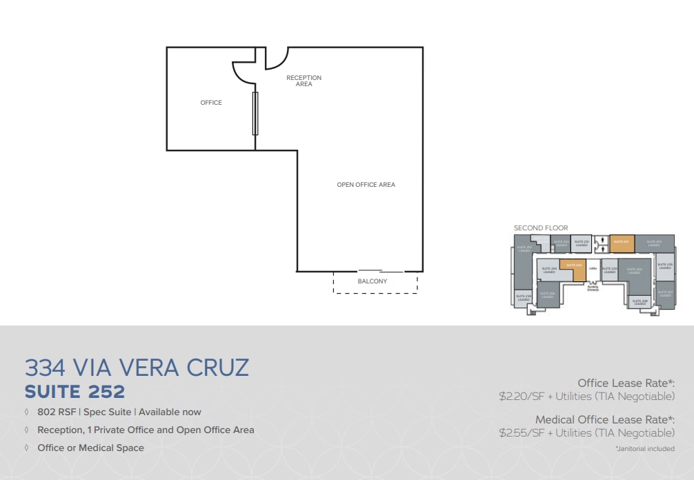 334 Via Vera Cruz, San Marcos, CA à louer Plan d’étage- Image 1 de 1