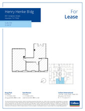 801 Congress St, Houston, TX for lease Floor Plan- Image 1 of 1