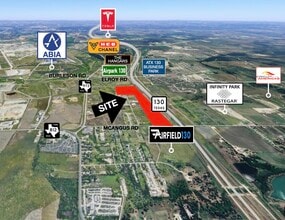 11014 McAngus rd, Del Valle, TX - AERIAL  map view - Image1