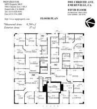 5901 Christie Ave, Emeryville, CA for lease Floor Plan- Image 1 of 1