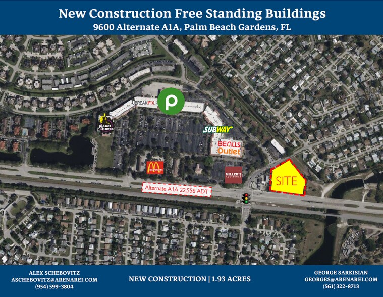 9600 Alt A1a, Palm Beach Gardens, FL à vendre - Aérien - Image 2 de 2