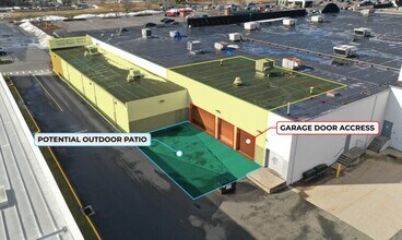 130-136 Elm St, Enfield, CT - Aerial  map view - Image1