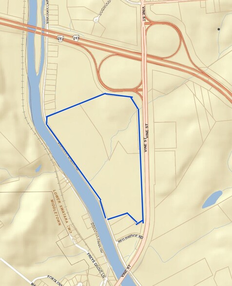 2003 Vine St, Middletown, PA à vendre - Plan cadastral - Image 2 de 2