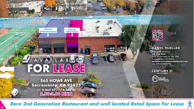 Plus de détails pour 565 Howe Ave, Sacramento, CA - Commerce de détail à louer