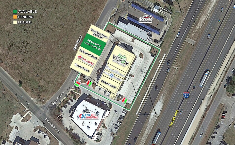 5581 KYLE CENTER Dr, Kyle, TX à louer - Photo du bâtiment - Image 2 de 5