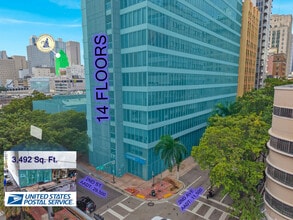 150 SE 2nd Ave, Miami, FL - Aerial  map view - Image1