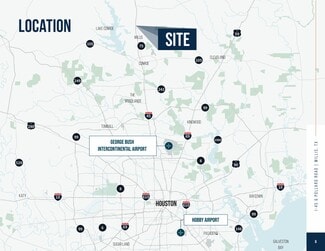 Plus de détails pour 1002 Interstate 45, Willis, TX - Terrain à vendre