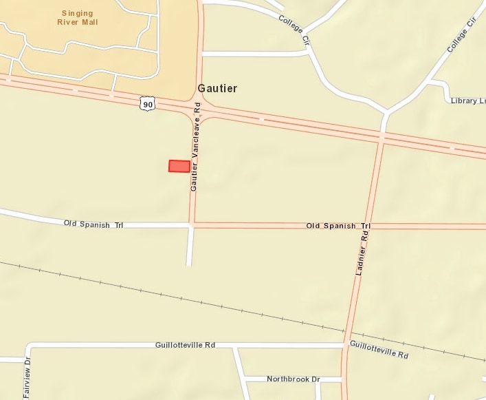 3309 Gautier Vancleave Rd, Gautier, MS for sale - Plat Map - Image 3 of 3