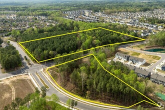 2700 Forestville Rd, Wake Forest, NC - Aérien Vue de la carte - Image1