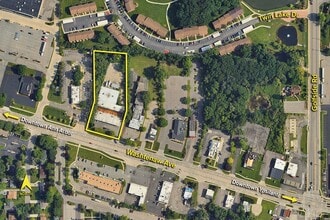 4801 Washtenaw Ave, Ann Arbor, MI - Aerial  map view