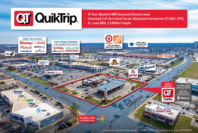 More details for 3889 Mexico Rd, Saint Charles, MO - Retail for Sale