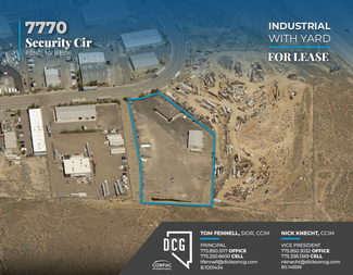 Plus de détails pour 7770 Security Cir, Reno, NV - Industriel à louer