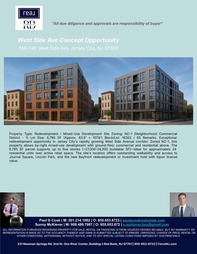 More details for 746 West Side Ave, Jersey City, NJ - Retail for Sale